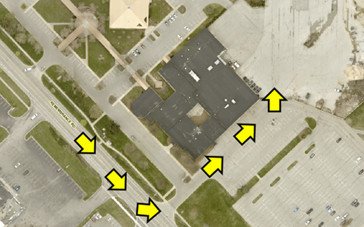 Route Map to DPW Yard